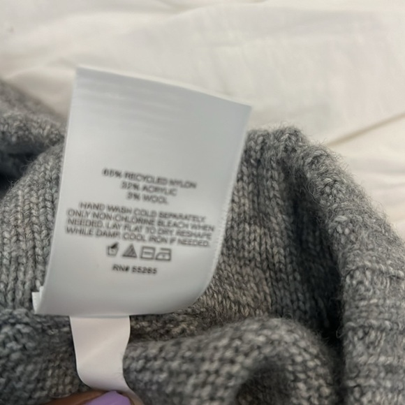 Size XL EXPRESS women’s Gray Knit Loungewear Leggings Stretch Casual - Picture 9 of 10